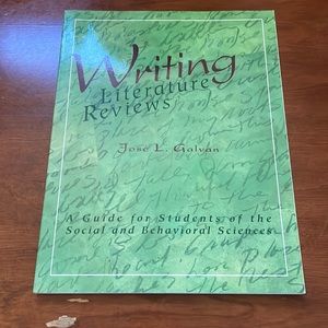 Writing literature reviews